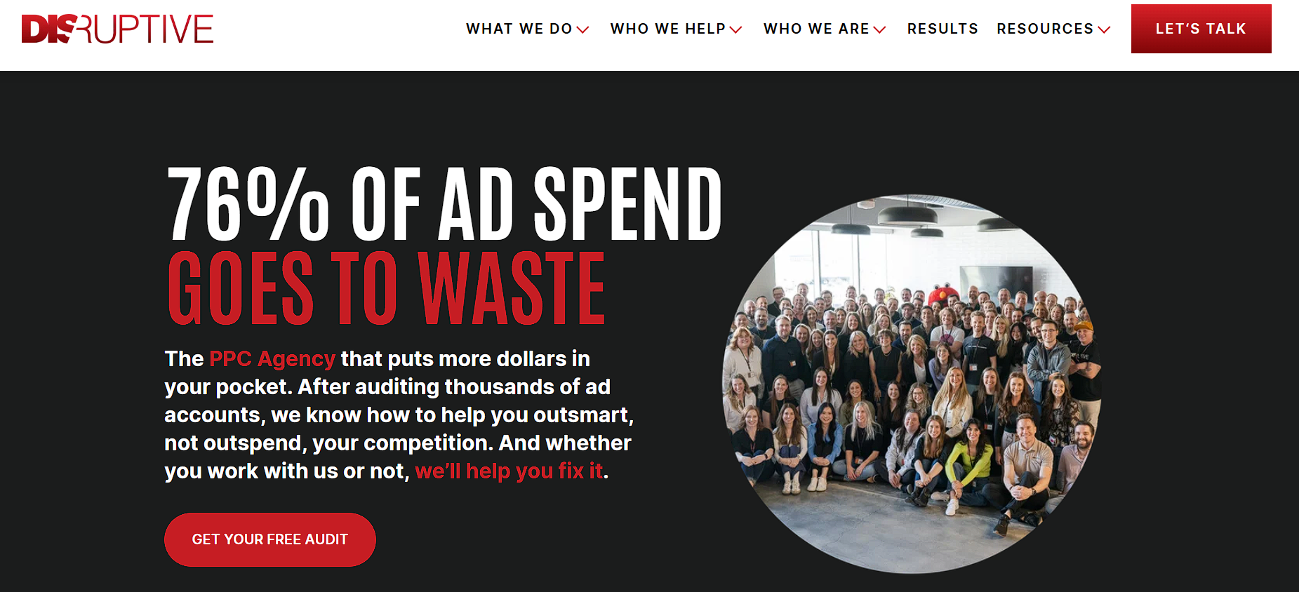 Disruptive Advertising