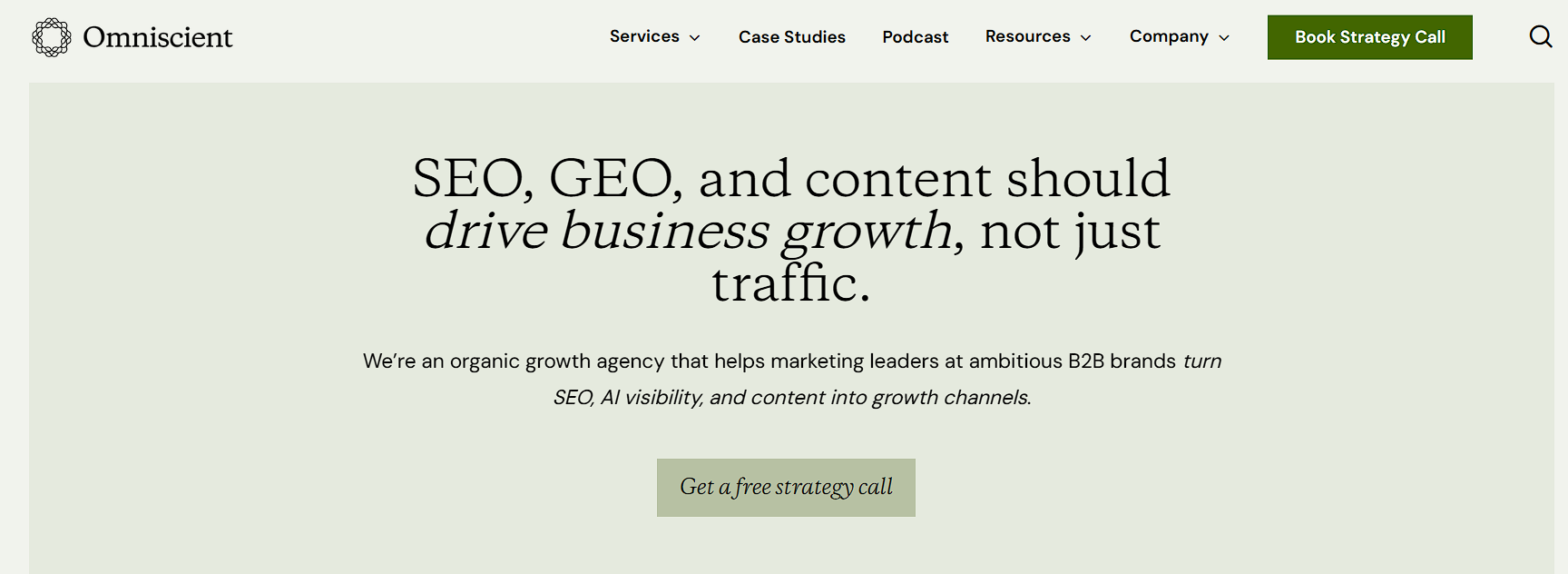 Omniscient Digital agency