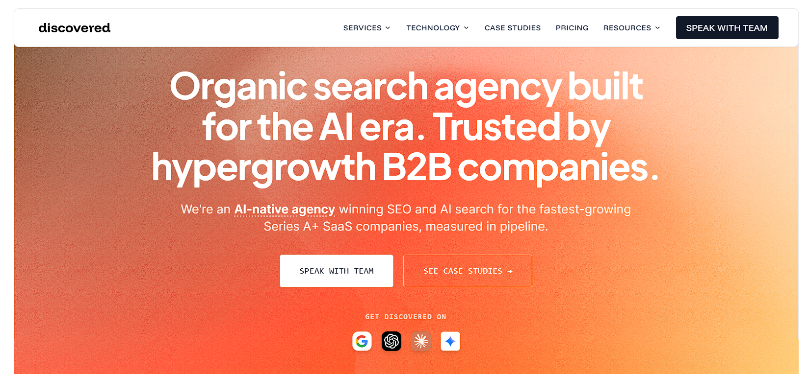 Discovered Labs agency