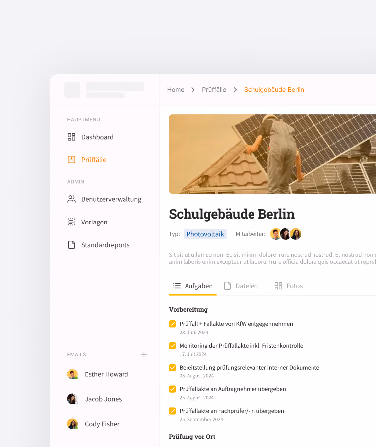 HiQ Germany: Effiziente UI für komplexe Förderlogik