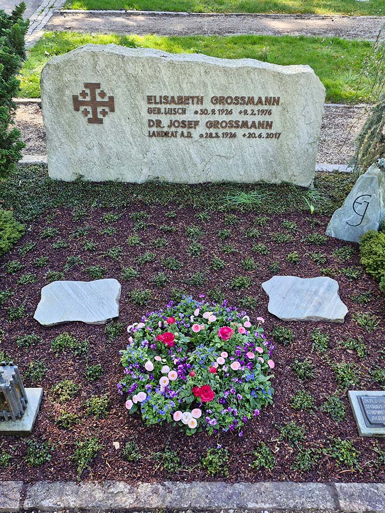 Gestaltung eines Grabes