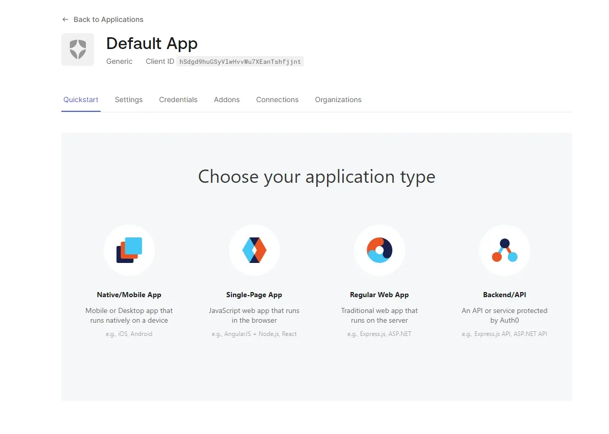 auth0 web apps