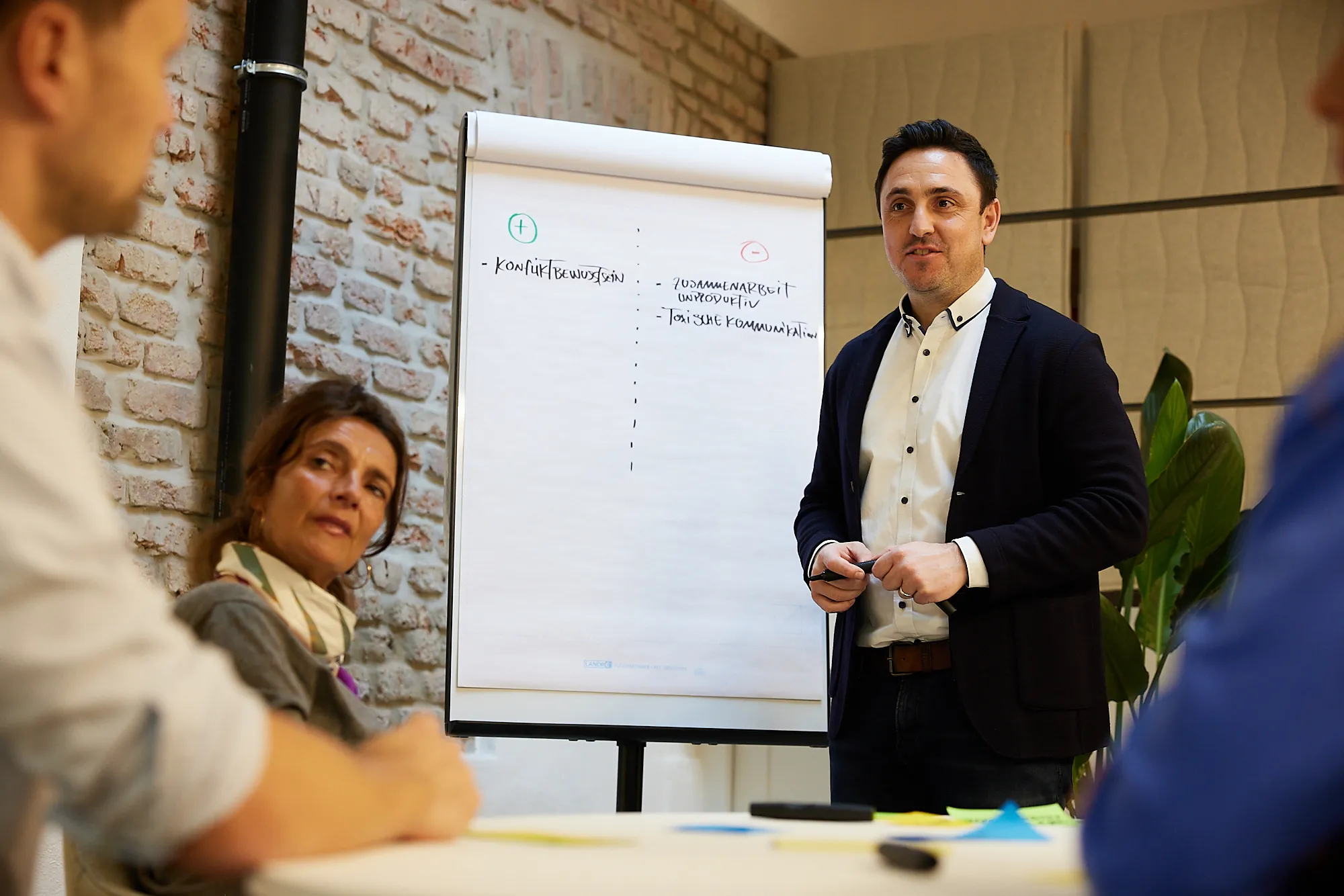 Change Management Ausbildung im Workshopraum