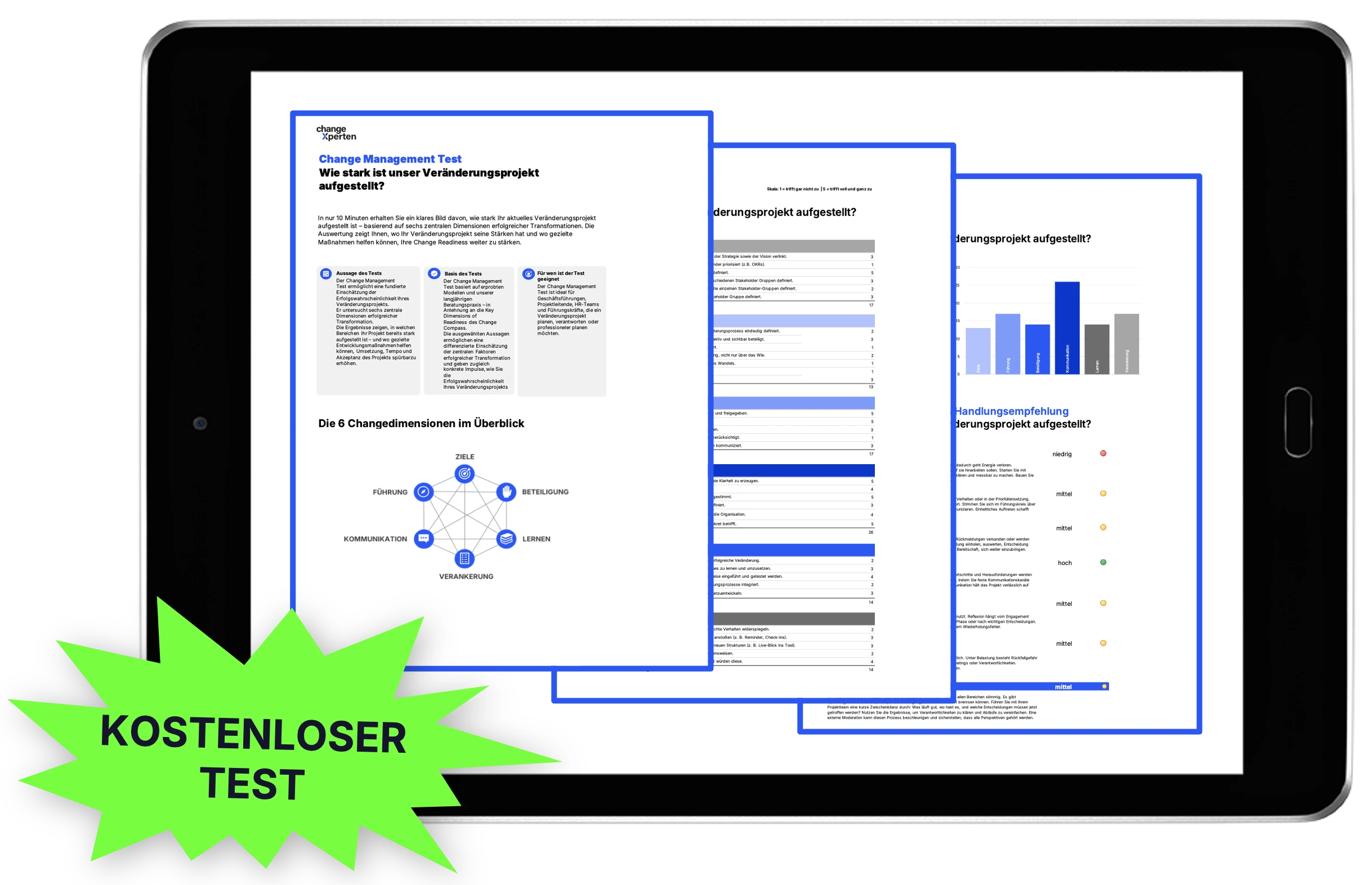 Kostenloser Change Management-Test