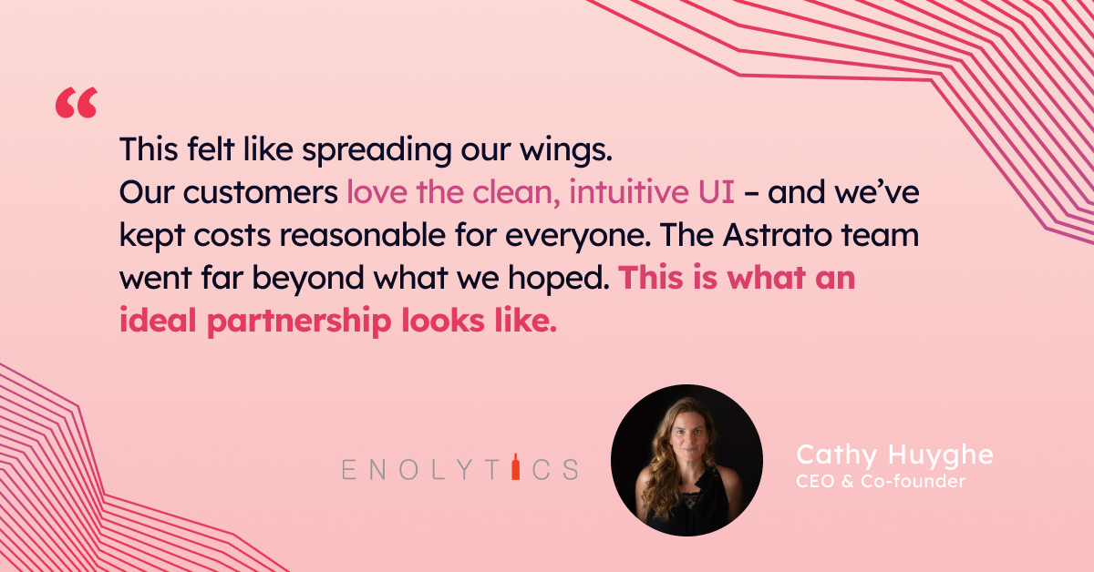 Enolytics Astrato testimonial