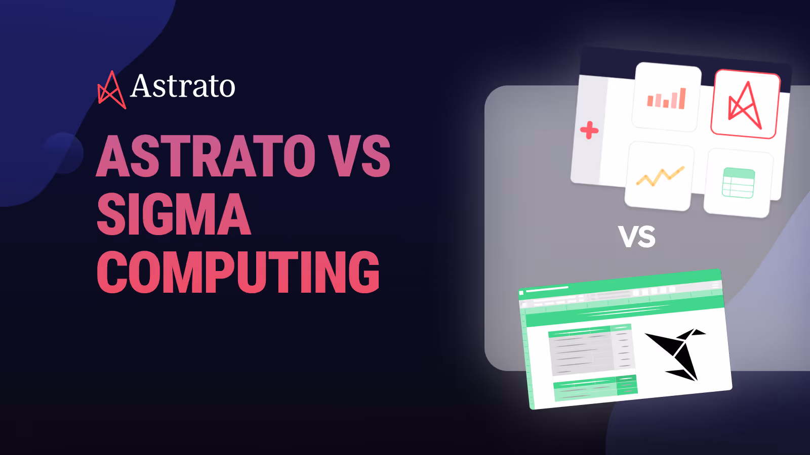 Astrato vs Sigma: Warehouse-Native BI Compared