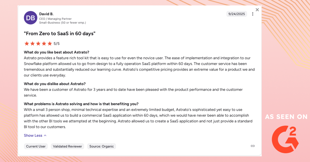 Astrato vs Omni - User review G2