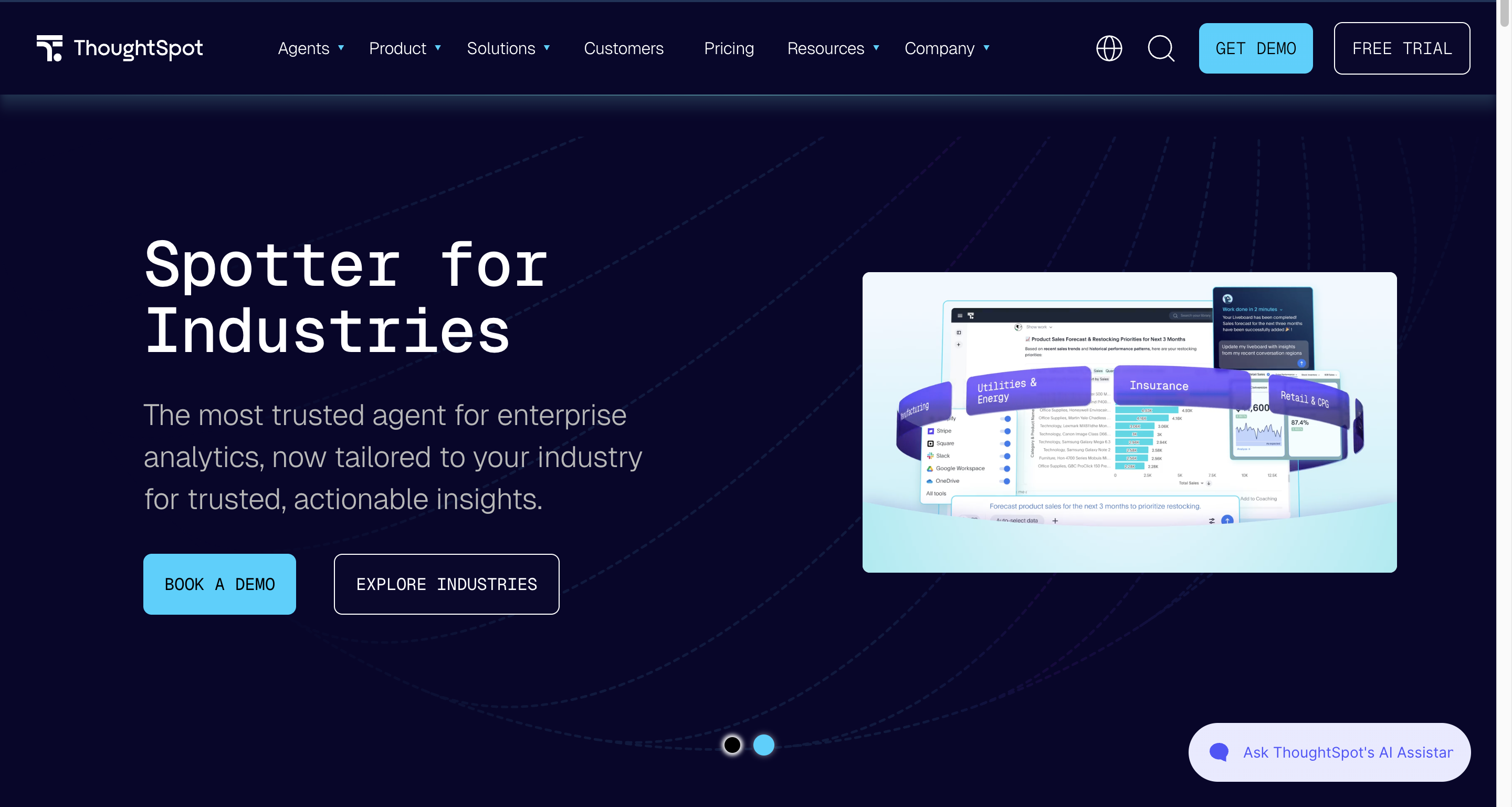 self-service BI on Snowflake - ThoughtSpot
