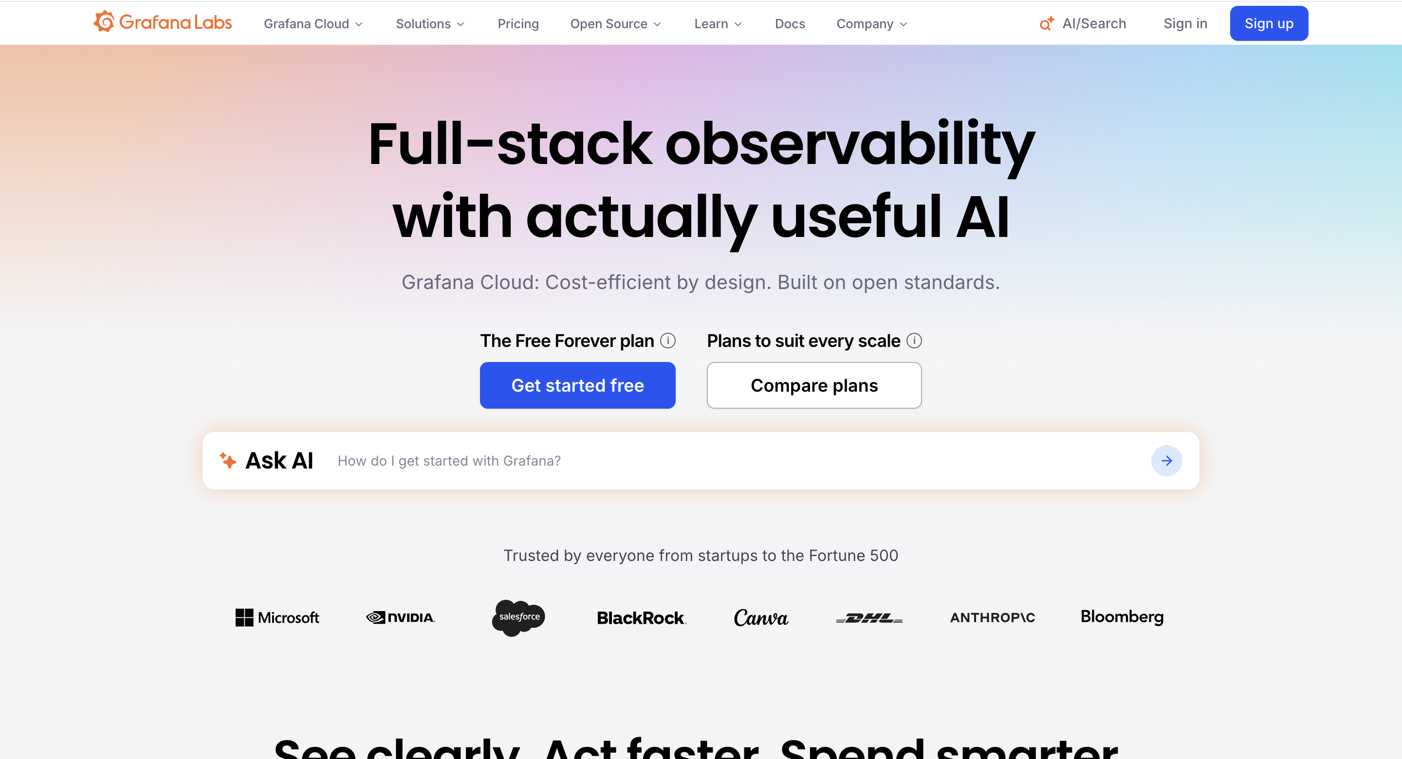 ClickHouse BI - Grafana