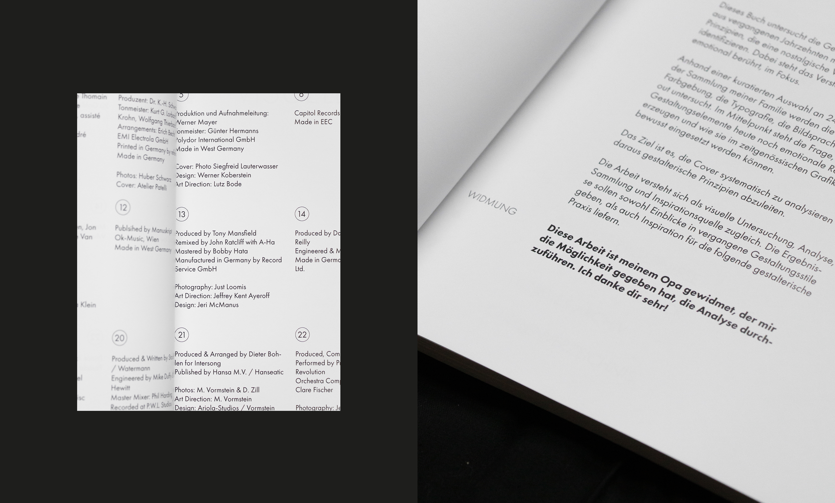 Shana Mauricio Design Portfolio Schallplattennostalgie