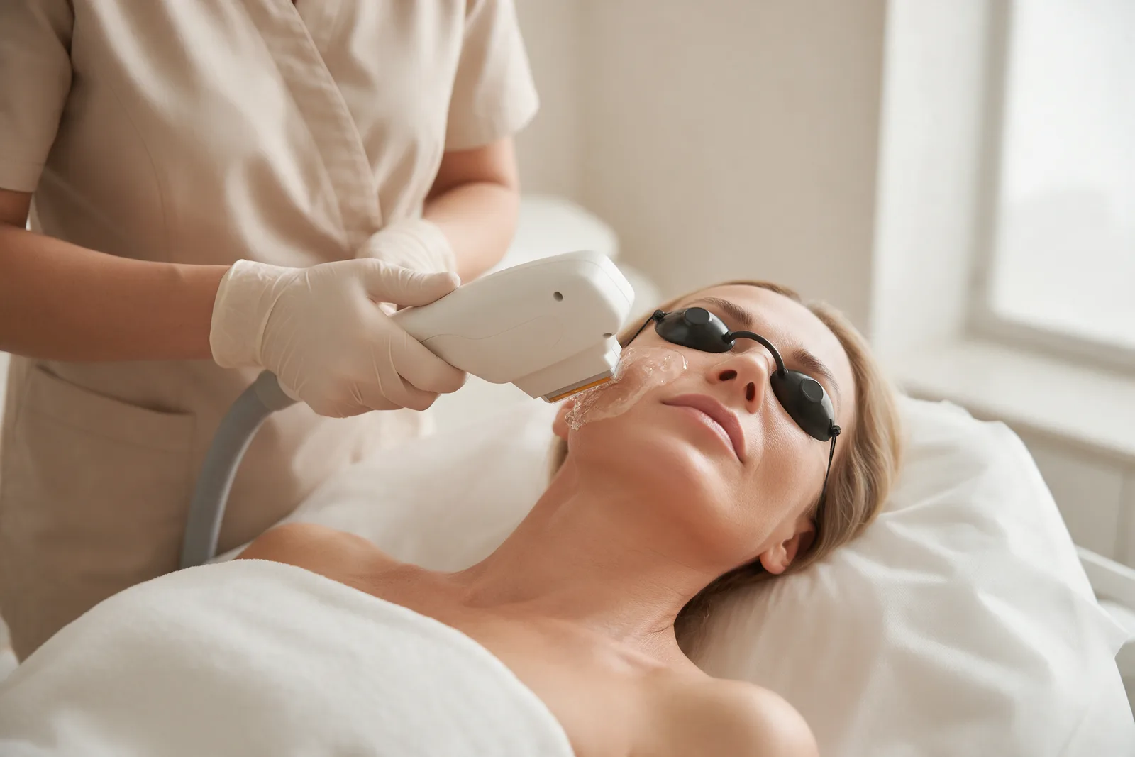 Tratamiento de eliminación de manchas con IPL en Clínica Vyctoria Logroño