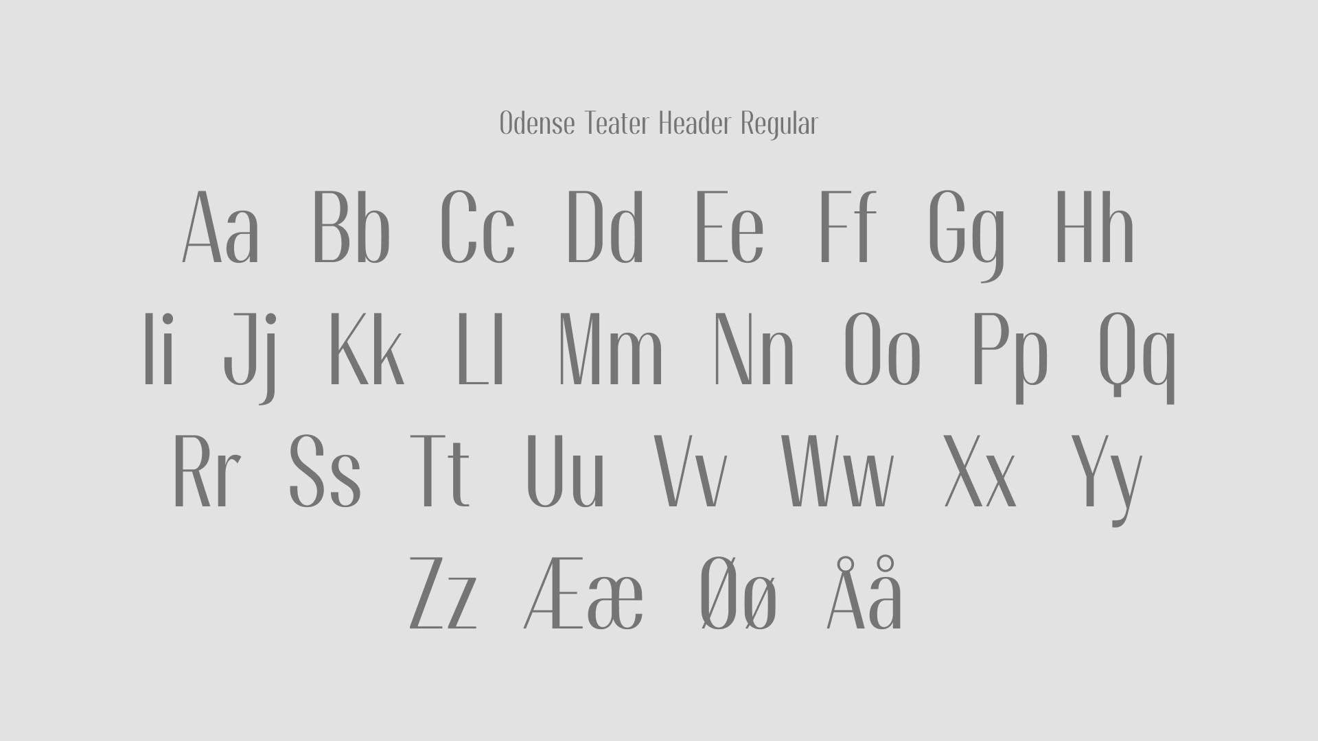 Font display grey