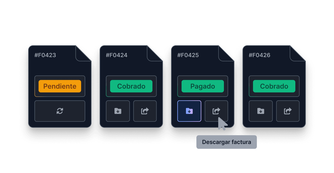 Pagos y cobros controlados