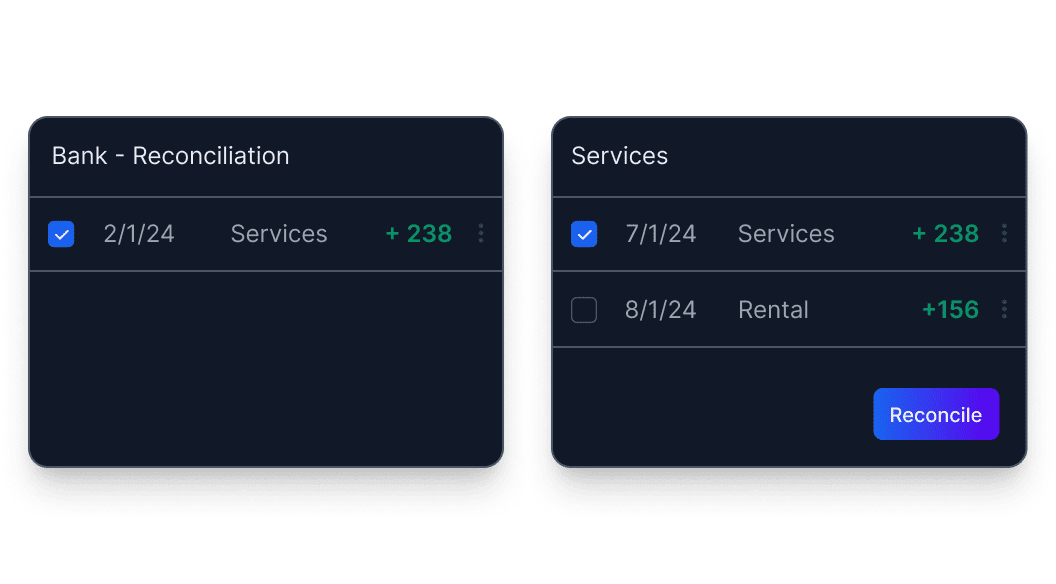 Faster conciliation with Holded
