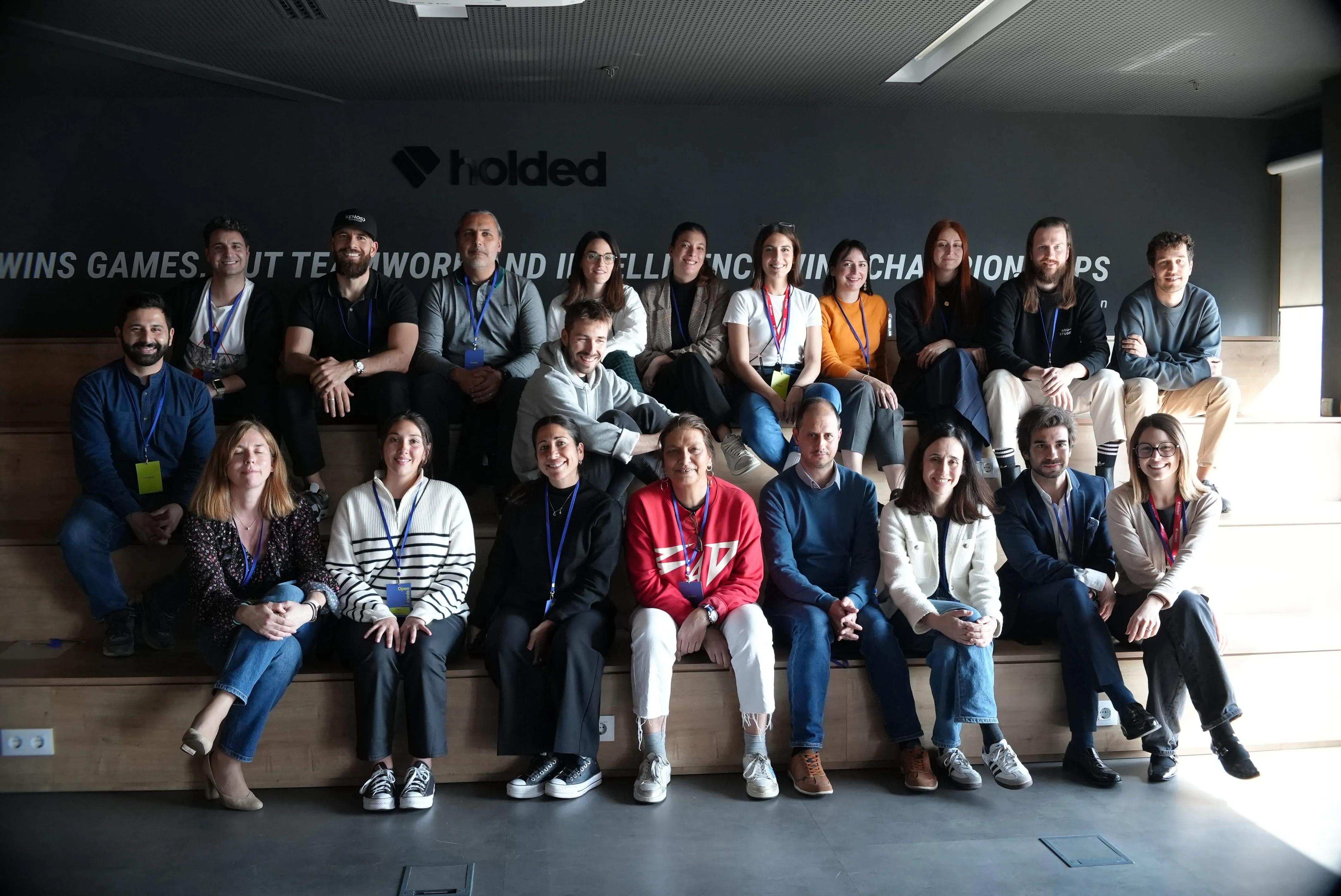 Foto de los participantes de Holded Open Space