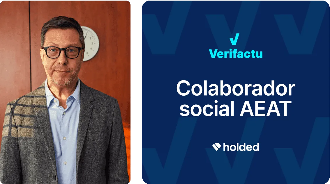Holded, colaborador social AEAT