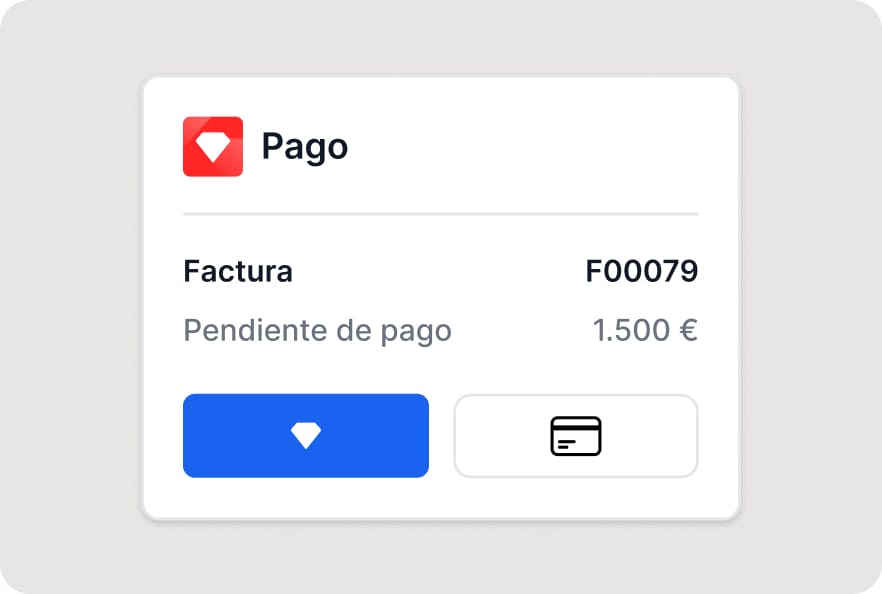 Factura pagada con Holded Wallet