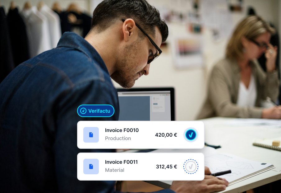 Invoice verifactu widgets