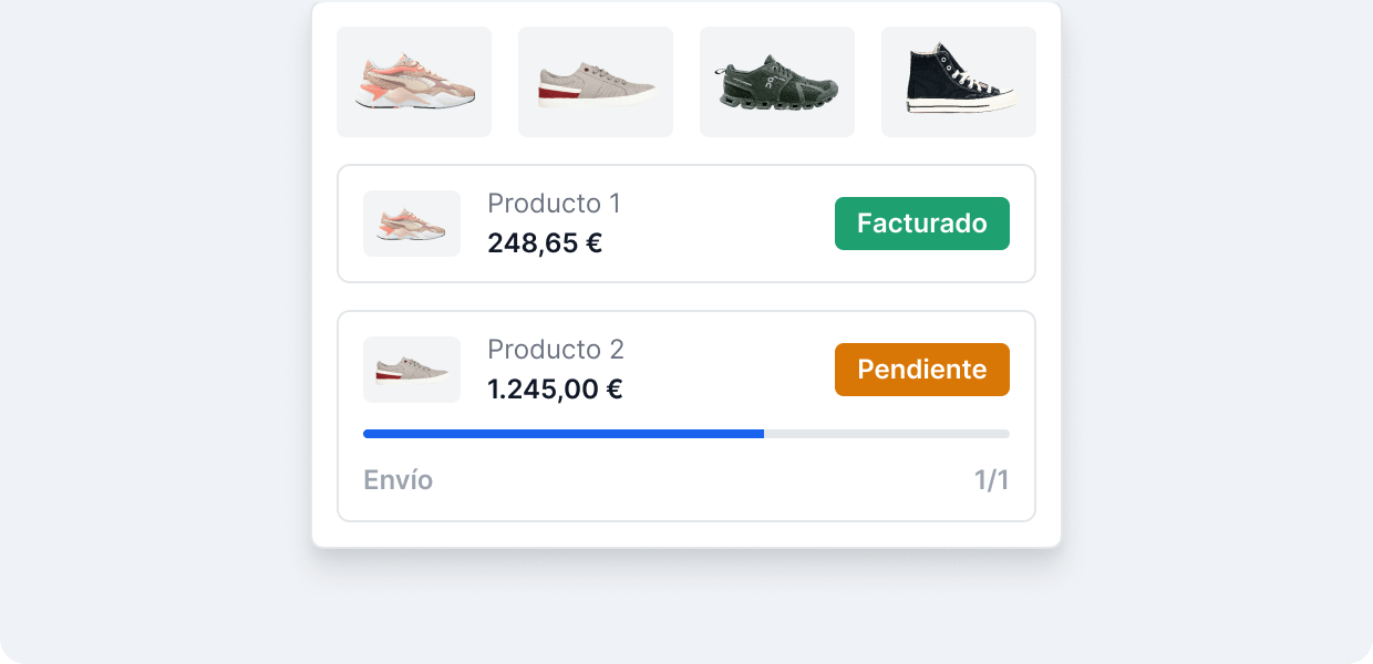 UN WIDGET DE INVENTARIO