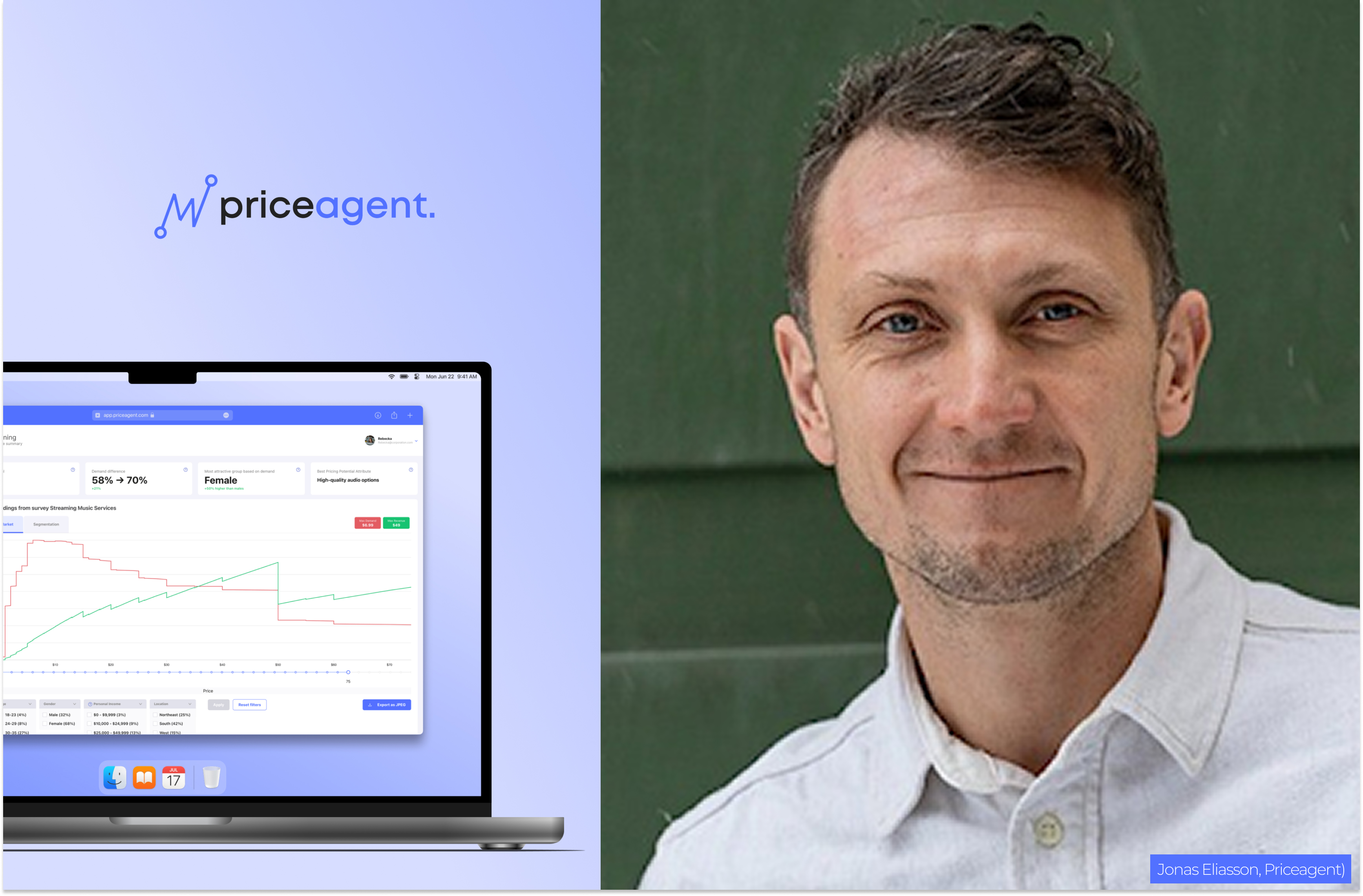 Priceagent Strengthens Leadership Team – Jonas Eliasson Appointed Head of Sales