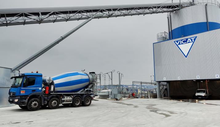 Camion Béton Vicat