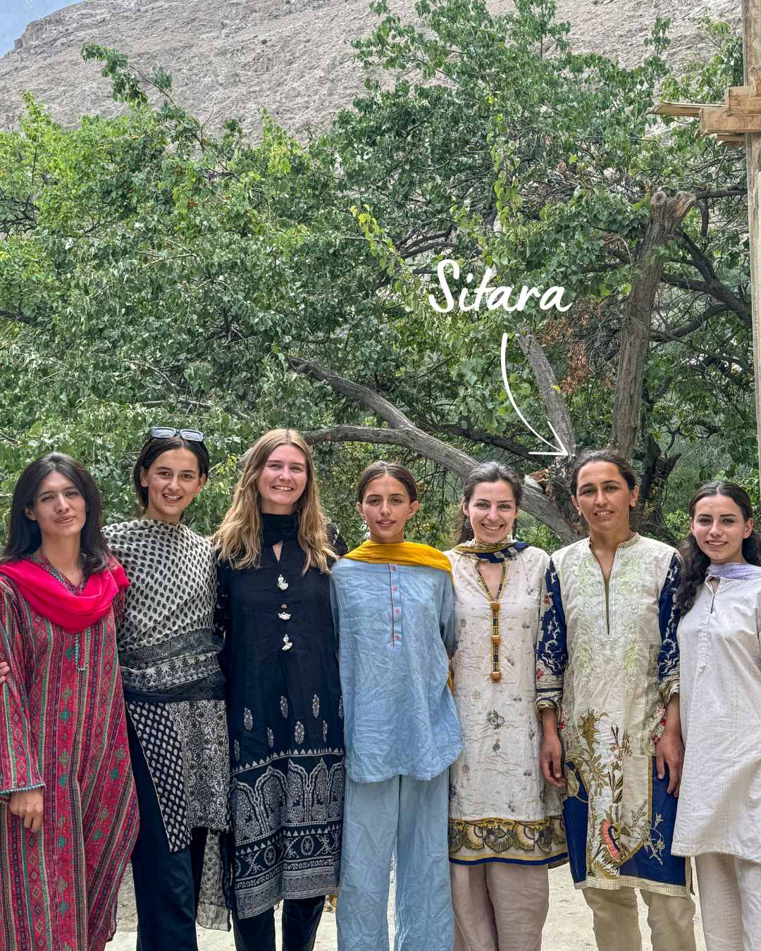 Group of women in Pakistan