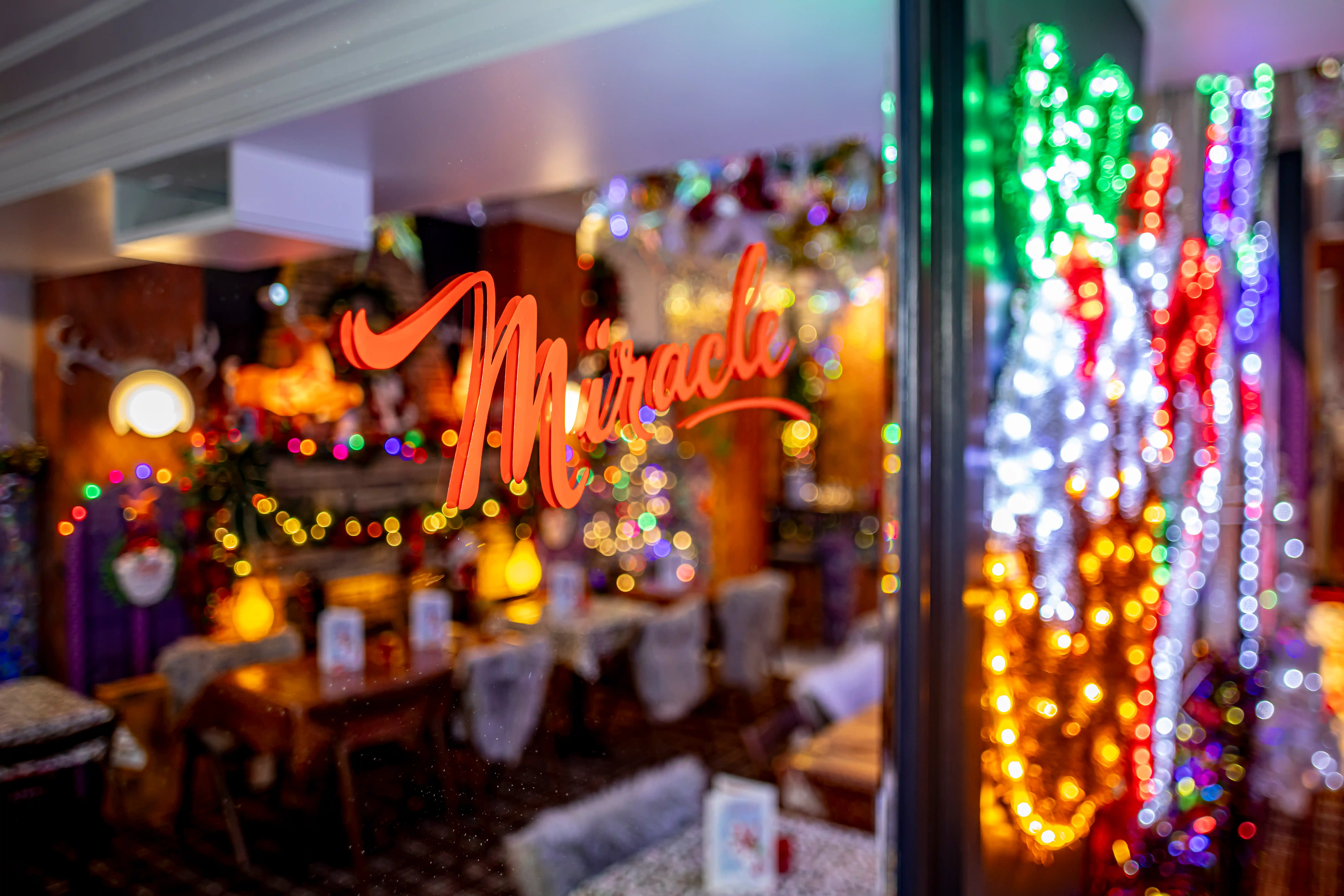Décor de Noël miraculeux
