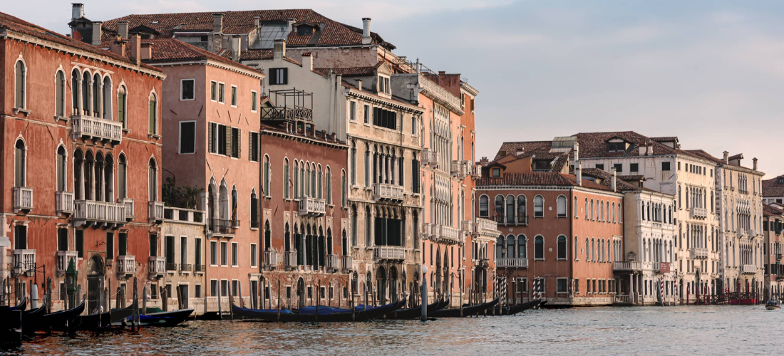 Seen on buildings in Venice before the 2026 carnival