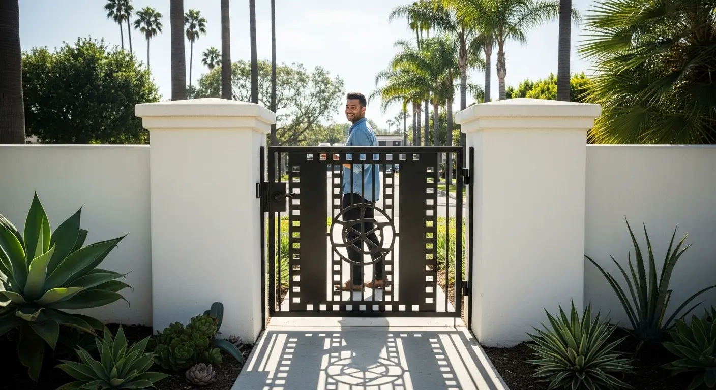 Ultimate Guide to Laser Cut Metal Gates & Fences in Los Angeles