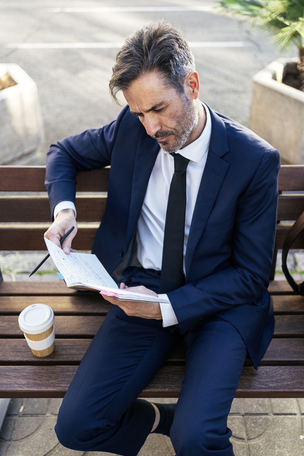 Reading book while wearing contact lenses