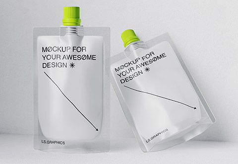 a bottle of water with a green cap