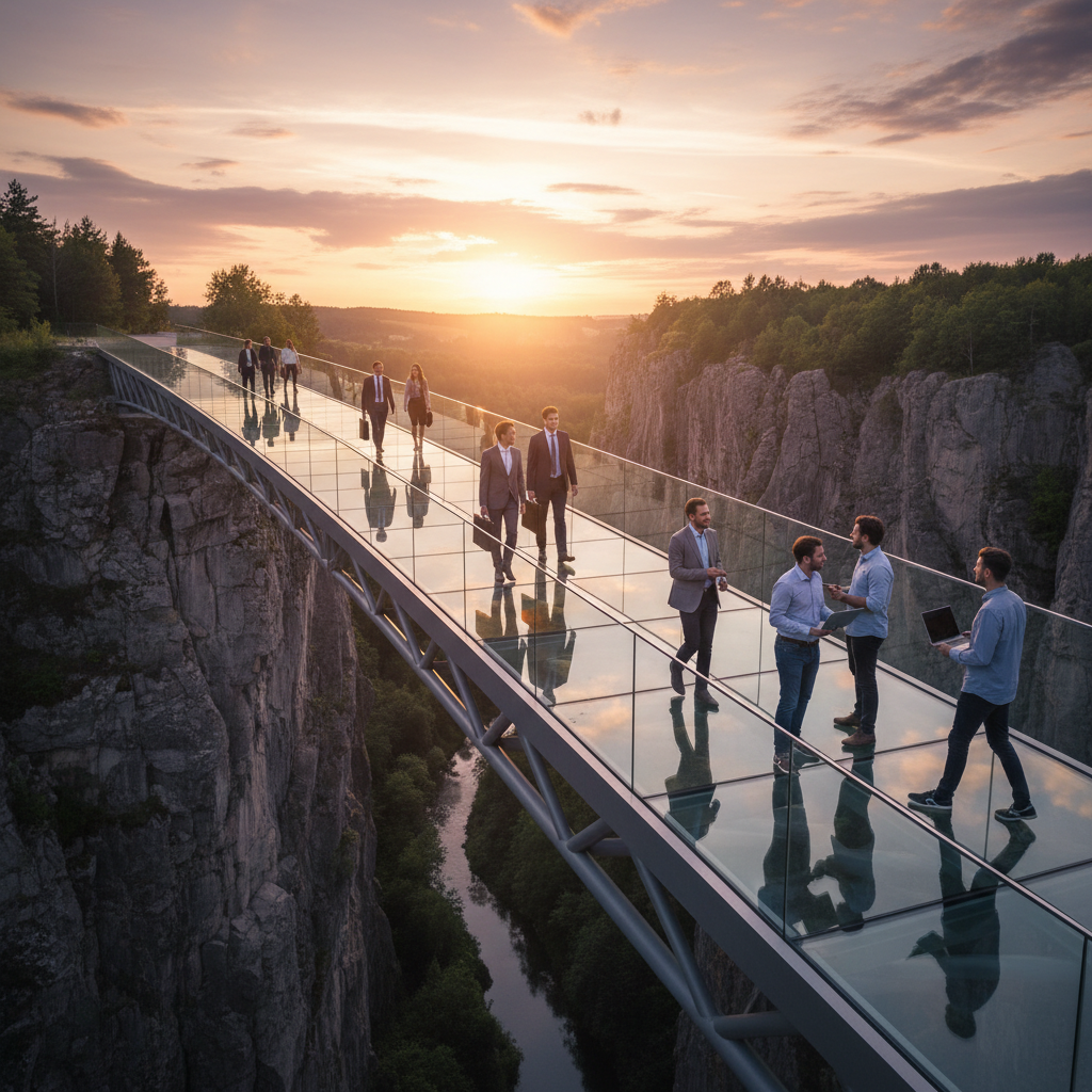 Completed bridge connecting strategy and execution teams