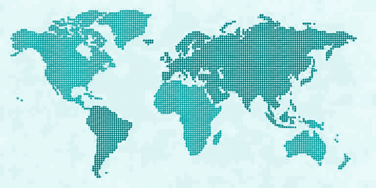 Mapa del mundo con la ruta de tu movilidad internacional