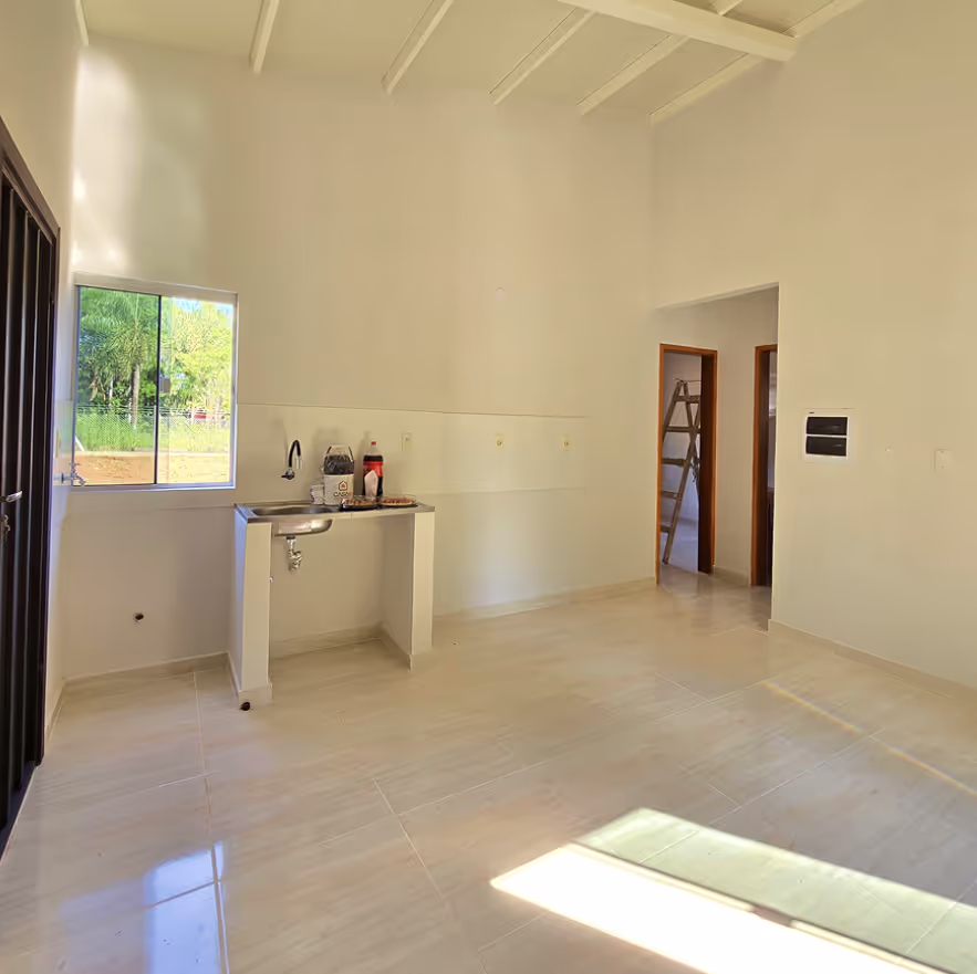 Amplia cocina de concepto abierto