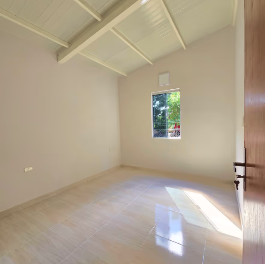 Dormitorio con mucha luz de la CasaMas Modelo Moderno de 1 dormitorio