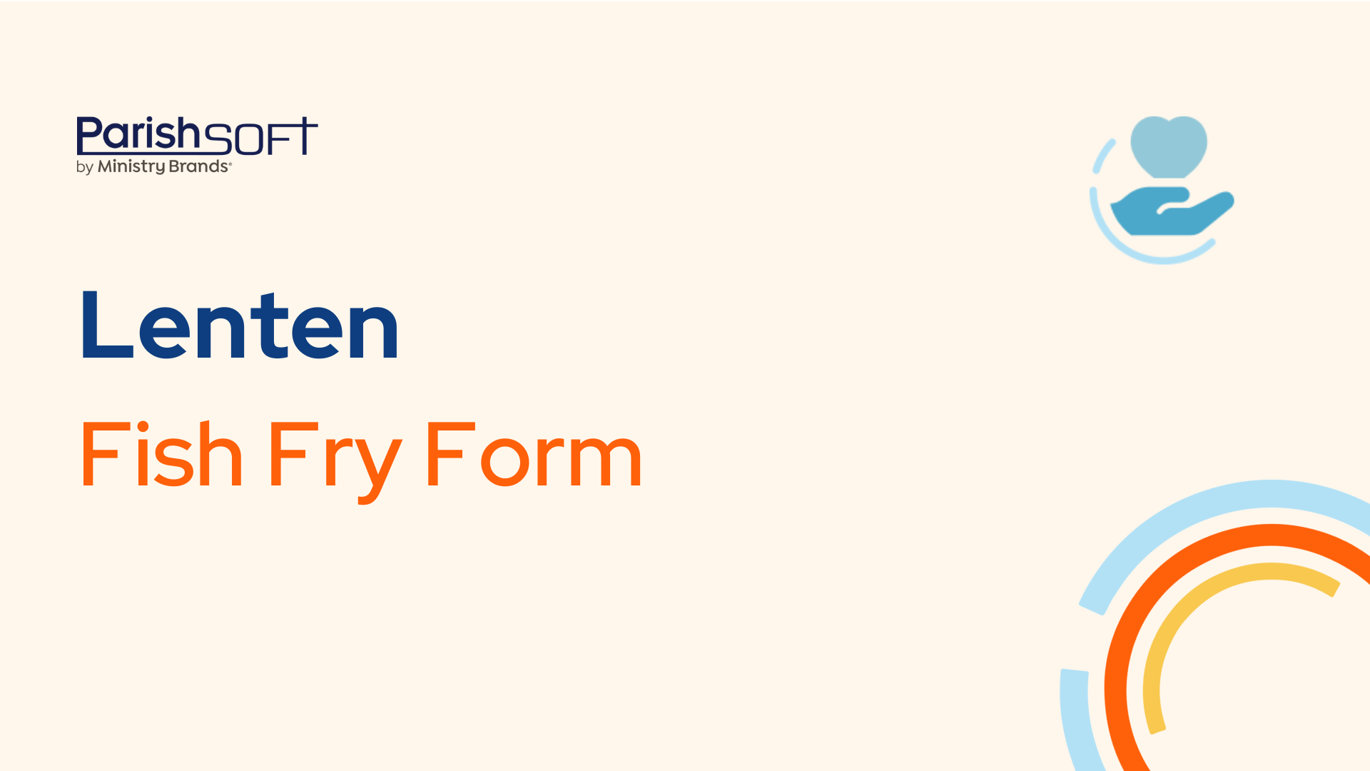 Lenten Fish Fry Form