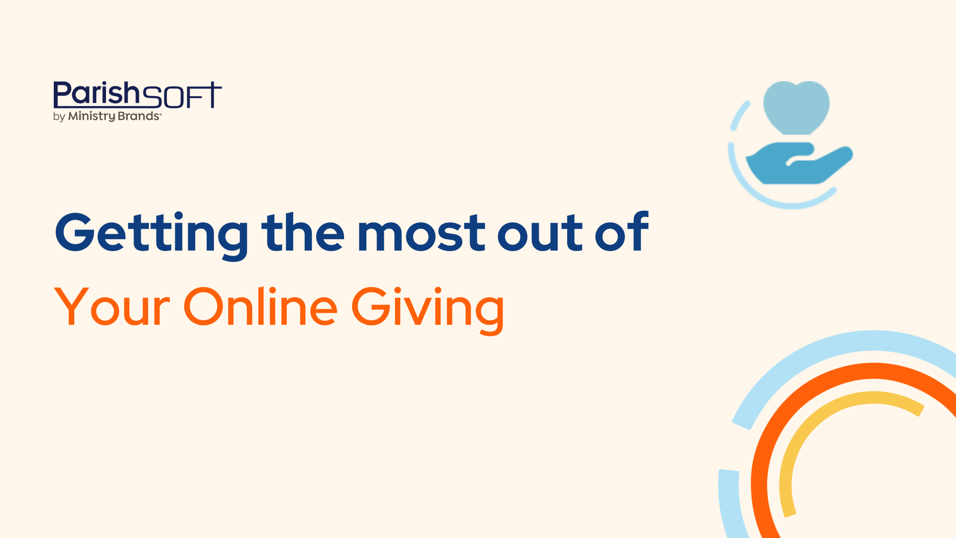 Getting the most out of your online giving