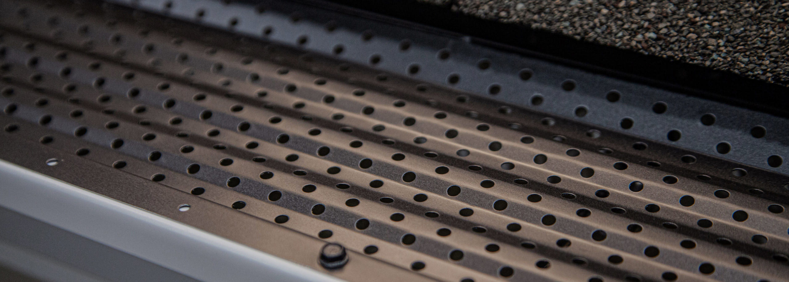 Gutter Rx gutter guards installed on a residential gutter system