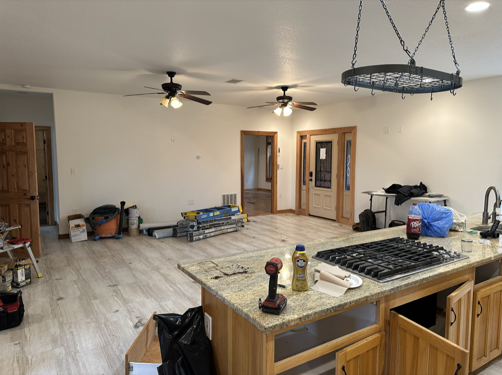 Interior under renovation