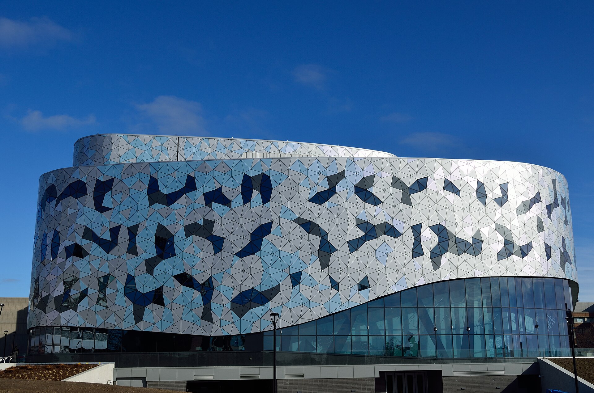 Bergeron Centre for Engineering Excellence and its patterned facade, York University
