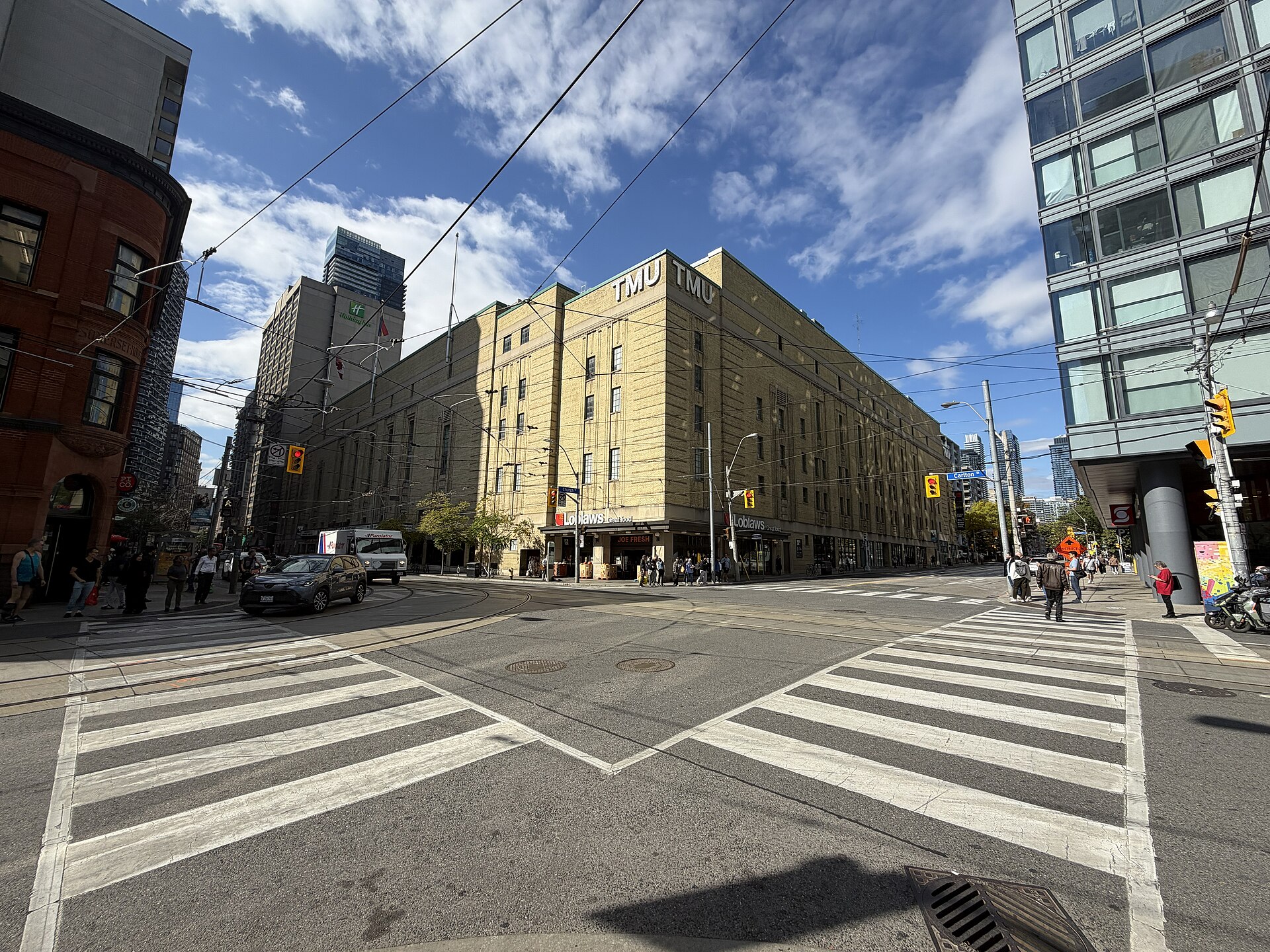 Mattamy Athletic Centre in the former Maple Leaf Gardens, Toronto Metropolitan University