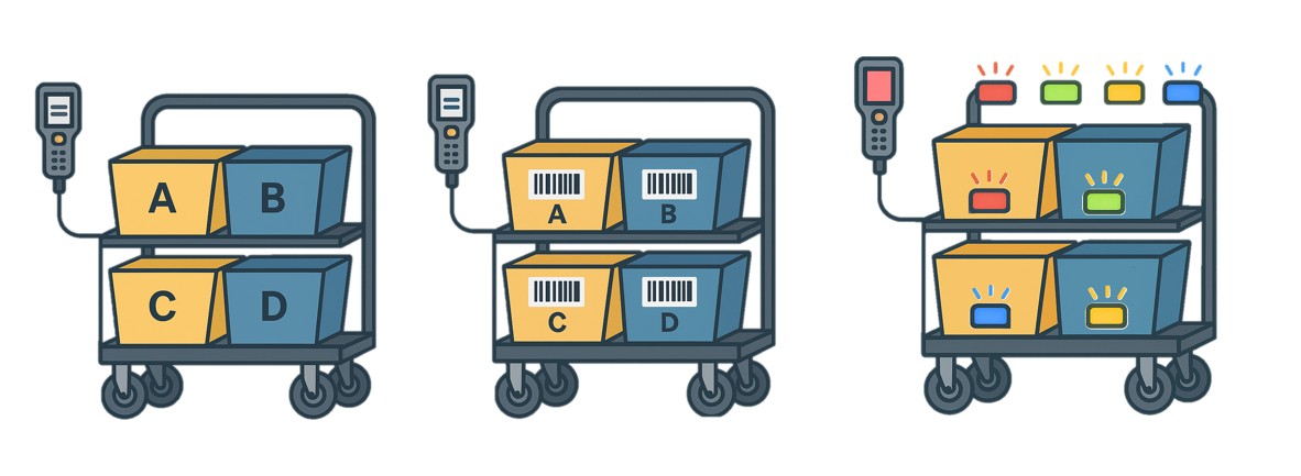 Візки для комплектацїї