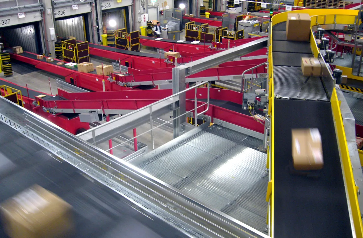 Зображення конвеєрного сортування