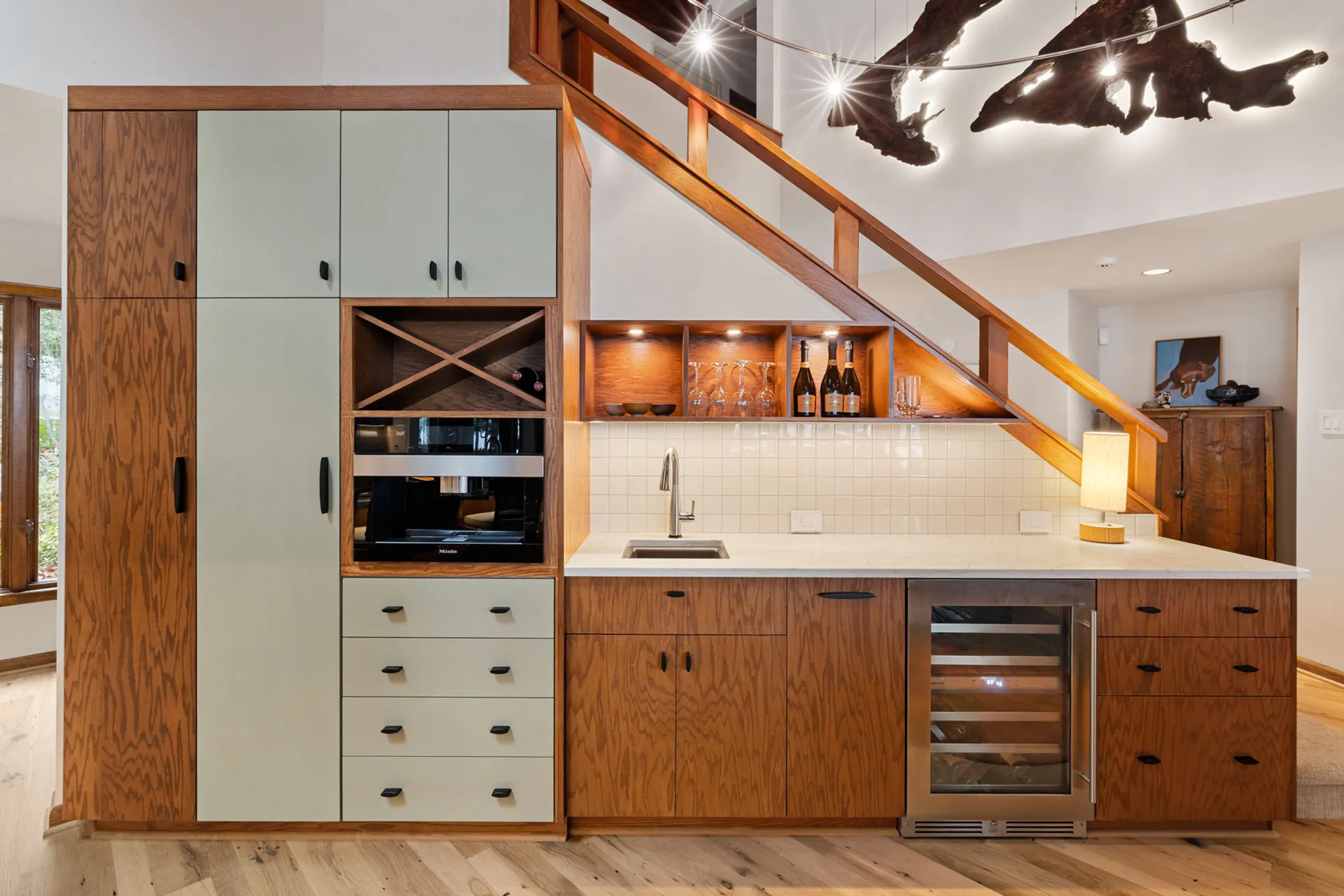 Sculptural Organic Kitchen