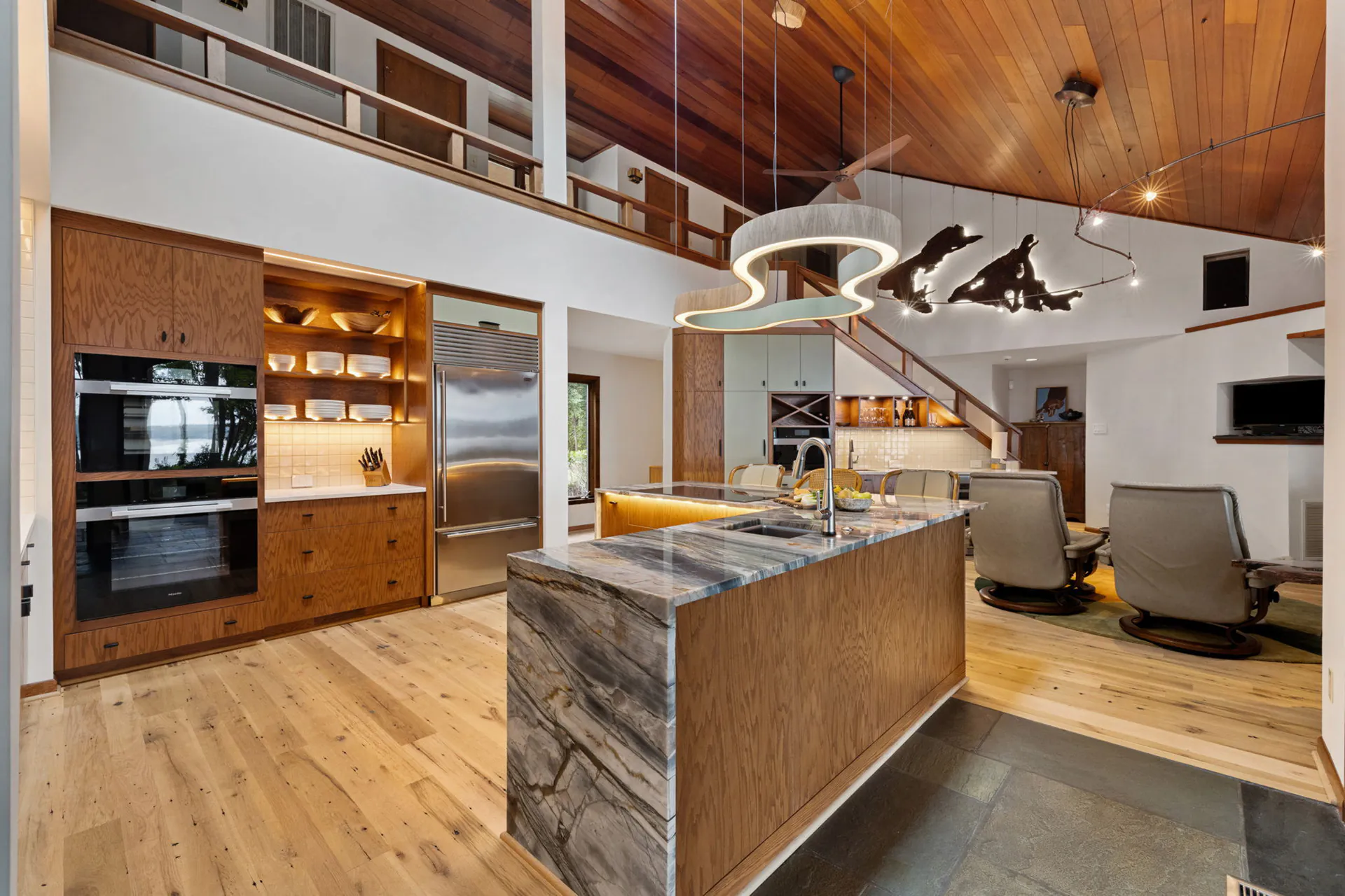 Sculptural Organic Kitchen