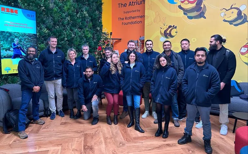 A photo of the Waymap team