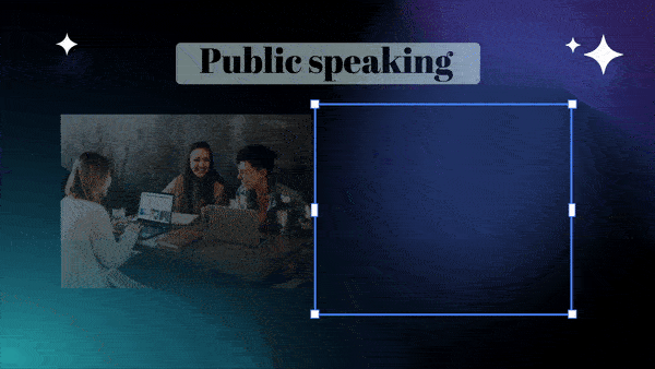 Prezi's AI text editing feature converting text into visual stories 