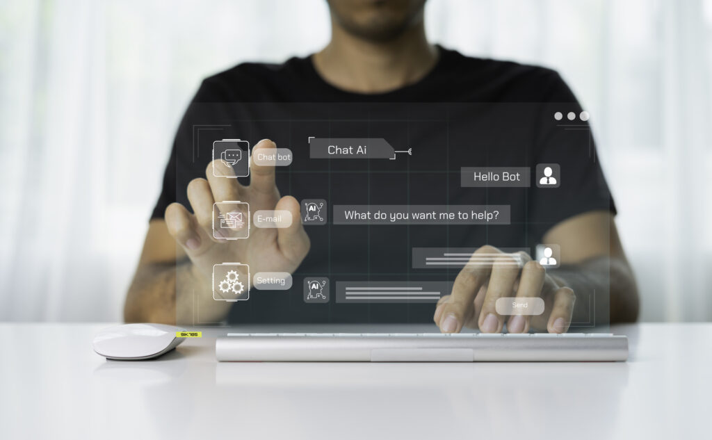 Chat Bot Service Concept - Enhancing Customer Experience with Virtual Assistant