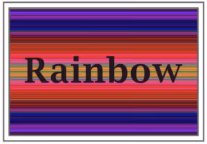 text over patterned background