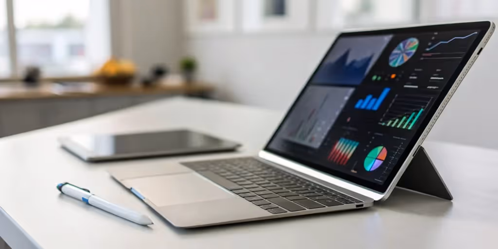 Presentation software alternatives on devices.